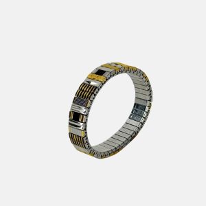 SIG 10 Gold and Silver Bracelet
