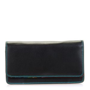 Medium Matinee Wallet in Black Pace