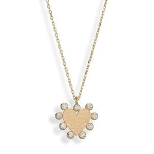 Stone Heart Necklace