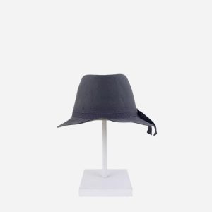 Wool Fedora with Ribbon