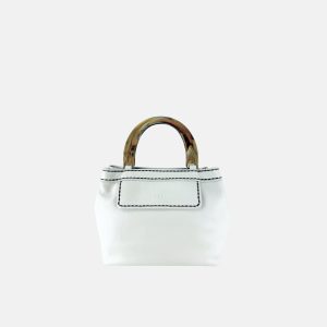 Ambra Tortoise Shell Top Handle Bag