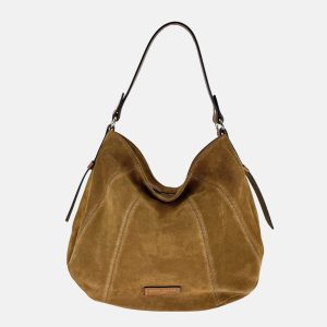 Large Suede Hobo