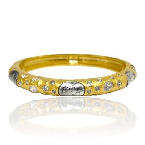 Gold CELA Bangle