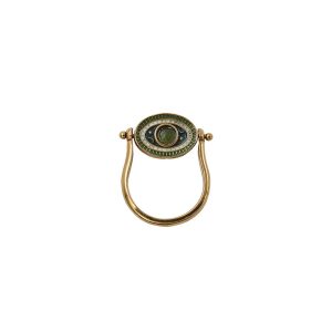 LUNA Serpentine Pivot Ring
