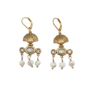 LORELEI Pearl Drop Earrings