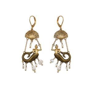 LORELEI Mermaid Drop Earrings