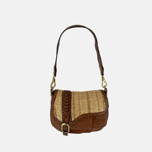 Gioachina Crossbody Bag in Raffia