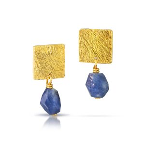 Carved Tab Earrings