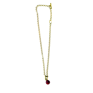 Manhattan Gemstone Pendant Necklace