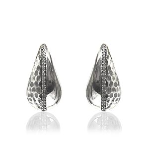 Vintage Silver Gia Teardrop Earrings