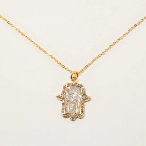 Hamsa Amulet Pendant Necklace
