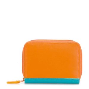 Zipped Credit Card Holder Wallet in Copacabana