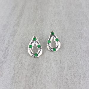 Mint Teardrops Earrings