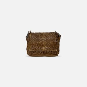 Tex Medium Leather Shoulder and Crossbody Bag