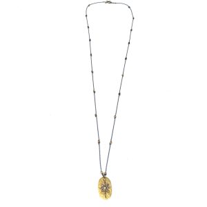 Diana Long Diamond Star Necklace