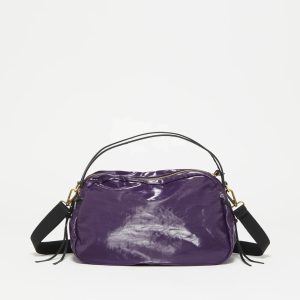 LEBOWL Linen Bowling Bag Purple