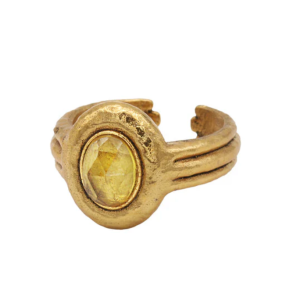 RHODA Signet Ring in Citrine