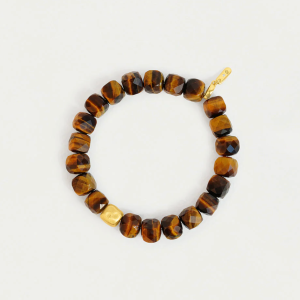 Nomad Beaded Bracelet in Tiger's Eye