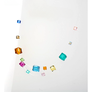 Cube Necklace Patine