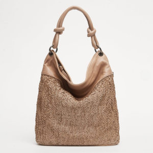 Wave Large Leather Shoulder Bag