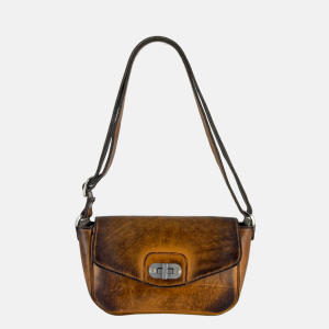 VLD FLAPPING HARD Small Turnlock Bag in Sugar Beige