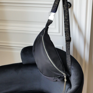Sakari Satin Nylon Belt Bag