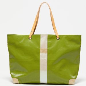 PICO Large Linen Tote Weekend Bag