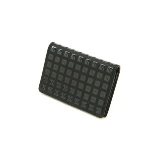 Chevron and Studs Business Card Case