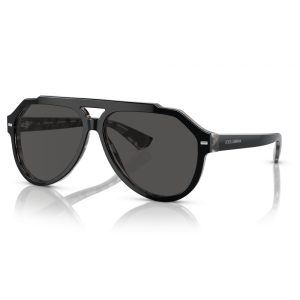 DG4452 - Black On Grey Havana | Dark Grey