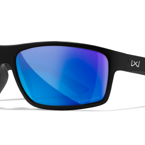 WX Peak XL - Matte Black | Captivate Polarized Blue Mirror