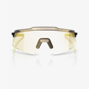 Aerocraft - Gloss Metallic Black | Gold Mirror Photochromic Lens