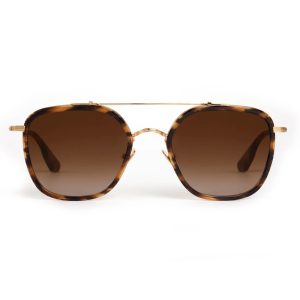 Austin - 18K Titanium + Venezia | Amber Gradient