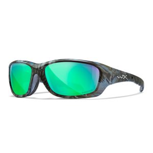 WX Gravity - Kryptek Neptune | Captivate Polarized Green Mirror