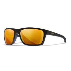 WX Kingpin - Matte Black | Captivate Polarized Bronze Mirror